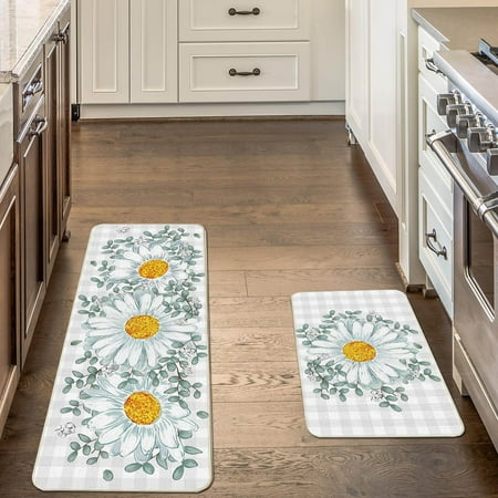 

Spring Festival Kitchen Rugs And Mats Set Of 2 Kitchen Mats Spring Summer Farmhouse Mats For Floor Decorations Decorative Spring Summer Kitchen 16x24 Inch And 16x43 Inch Two Person Blanket Organic
