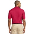 thumbnail image 2 of Port Authority Adult Male Men Plain Short Sleeves Polo Red 2X-Large Tall, 2 of 2