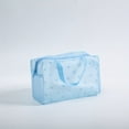 thumbnail image 3 of Waterproof Travel Toiletry Bag for Men and Women - Portable and Transparent Cosmetic Bag for Business and Beach Trips, 3 of 5