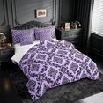 thumbnail image 2 of meiyoeat Royal Damask 7-Piece Twin Bedding,For Girls,Elegant Pattern Bedding Comforter Set For Girl,Reversible, 2 of 7