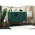 thumbnail image 2 of Elegant Decor Eugene 42" MDF Single Bathroom Vanity with Backsplash in Green, 2 of 8