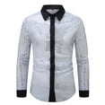 thumbnail image 1 of pstuiky camisetas camisas para hombre, Camisa informal de manga corta con botones y estampado playero para hombre camisas casuales para hombre xl, 1 of 8