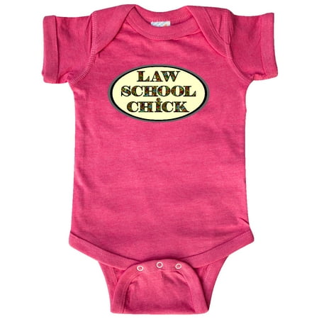 

Inktastic Law School Chick Heart Text Gift Baby Girl Bodysuit