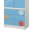 thumbnail image 2 of Ropero Balon Azul - Kessa Muebles, 2 of 3