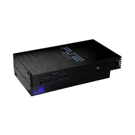 Playstation PS2 Fat MTS Black Console Skin