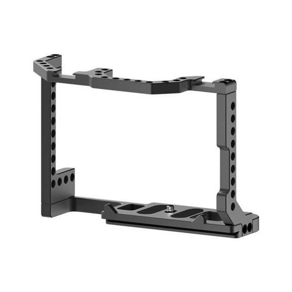 Metal Camera Cage for Canon EOS 70D 80D 90D – Aluminum Alloy Video Rig with 1/4” & 3/8” Mounts for Microphones, Lights, and Monitors – Lightweight DSLR Filmmaking Accessory