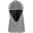 thumbnail image 2 of Unisex Chainmail Hood | Gray | 1 Pc., 2 of 2
