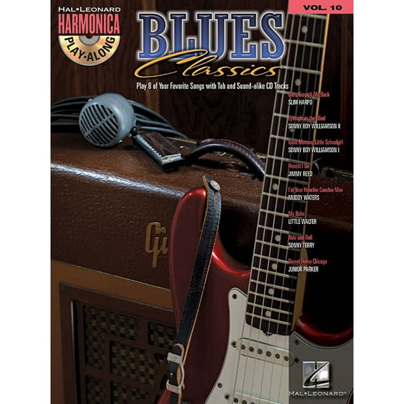 Blues Classics: Harmonica Play-Along Volume 10, (Paperback)