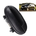 thumbnail image 3 of Poignée de Porte Extérieure Étanche de Remplacement Extérieur Matiz Voiture Touch ABS Métal Noir, 3 of 7