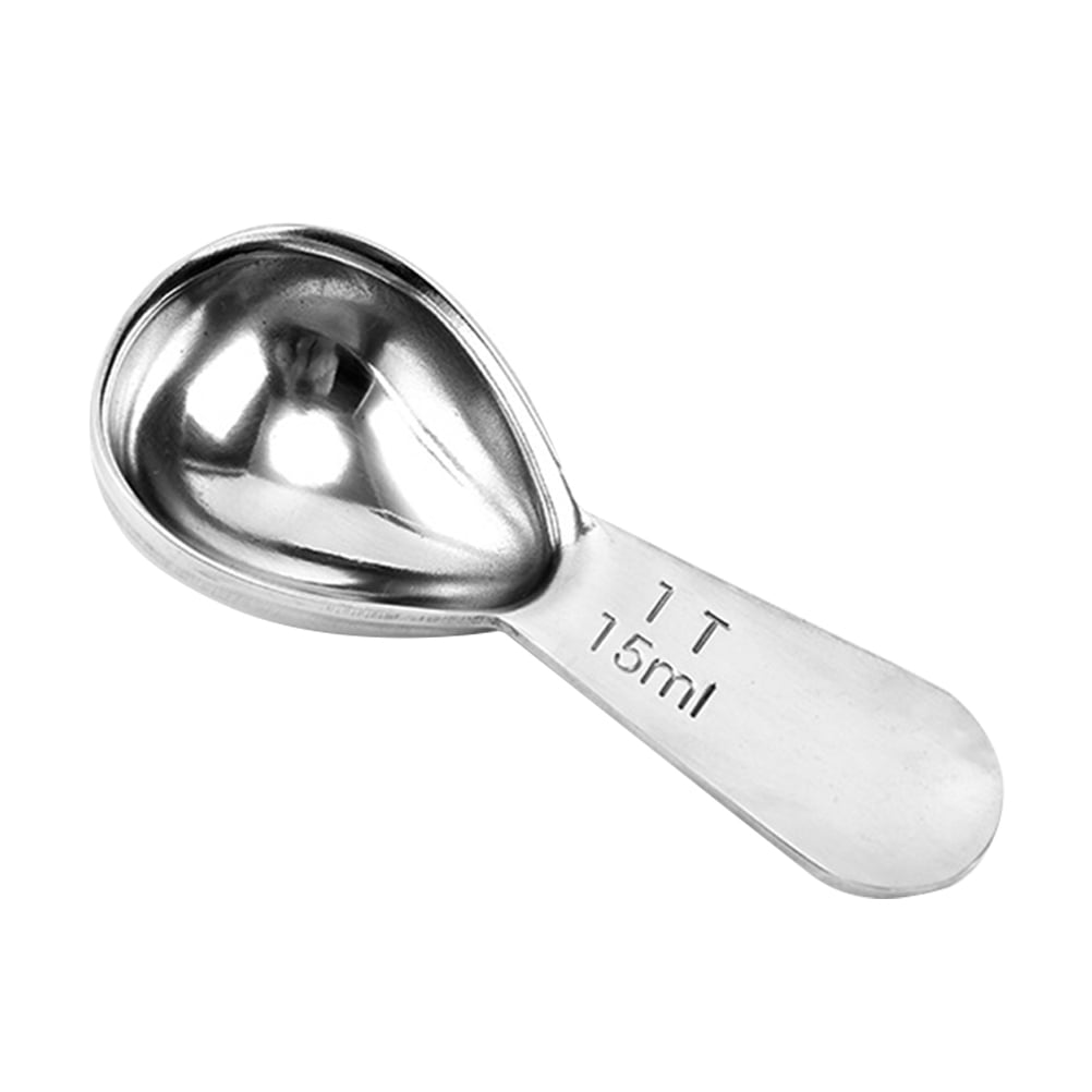 Silver 15 Gram Long Handle Measuring Spoon, For Protein Powder, Steel