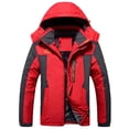 thumbnail image 3 of Aloohaidyvio Lightweight Rain Jacket for Men Rain Coat Windbreaker Waterproof Hood Softshell Jacket for Outdoor Hiking Trave, 3 of 3