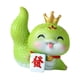 thumbnail image 2 of Estatua de serpiente, adorno de escritorio de resina, decoración Feng Shui, escultura de serpiente de dibujos animados, figura decorativa de serpiente Estilo D, 2 of 8