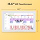 thumbnail image 2 of Calendario digital inteligente de pared Comix con pantalla táctil de 15,6", 2 of 9
