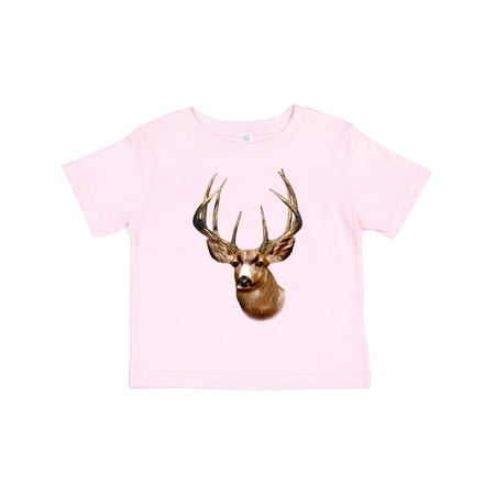 

Inktastic Deer Head Hunter Gift Toddler Boy or Toddler Girl T-Shirt