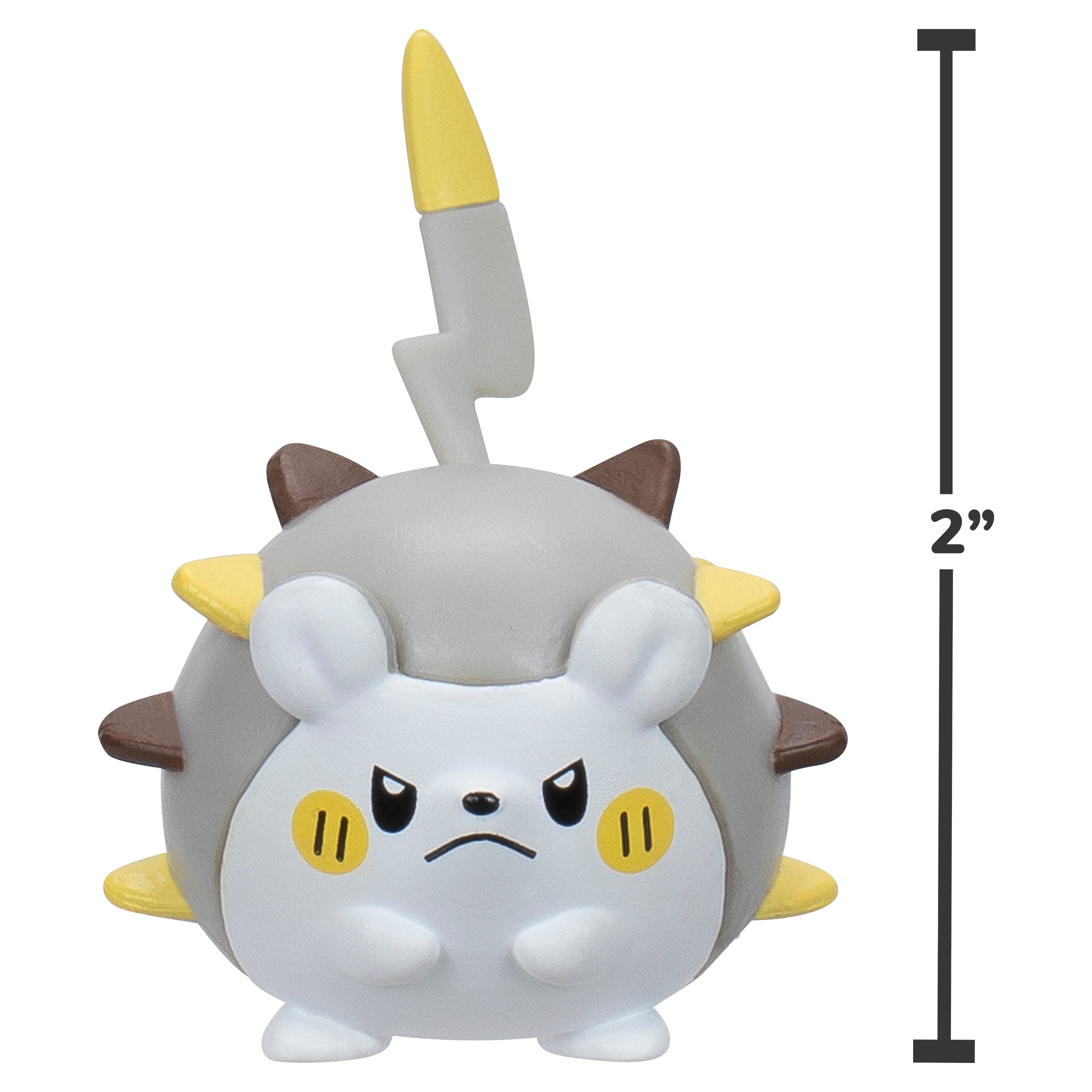 Pokemon Togedemaru and Eevee 2 inch Action Figures Pack for Trading Card Games