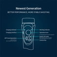 thumbnail image 5 of F6 3-axis Gimbal Handheld Stabilizer Cellphone Action Camera Holder Anti Shake Black, 5 of 5