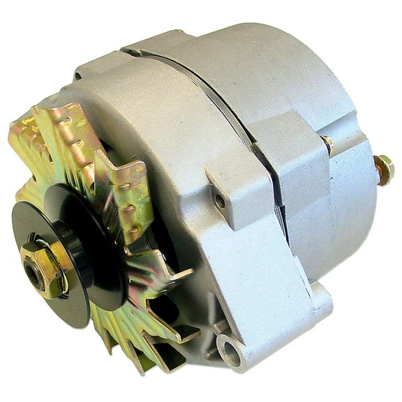 63 Amp Alternator w/ Pulley Fits International Ford John Deere Massey Allis Chalmers Case Cockshutt Minneapolis Moline White / Oliver Tractor