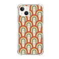 thumbnail image 1 of 70s Retro Rainbows Floral Case Compatible with iPhone 13,Unique Art Design TPU Bumper Cover Case, 1 of 6