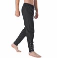 thumbnail image 2 of Pantalones BEDJIMI Medieval Viking Pirate Cosplay para hombre, color negro, 2 of 7