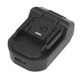 thumbnail image 3 of Adaptador De Batería, Protección De Bajo Voltaje, Protección Ligera Contra Cortocircuitos, Adaptador De Batería ABS Con Luz LED Para Batería De Litio YLSHRF 18V to 21V Battery Adapter, 3 of 8