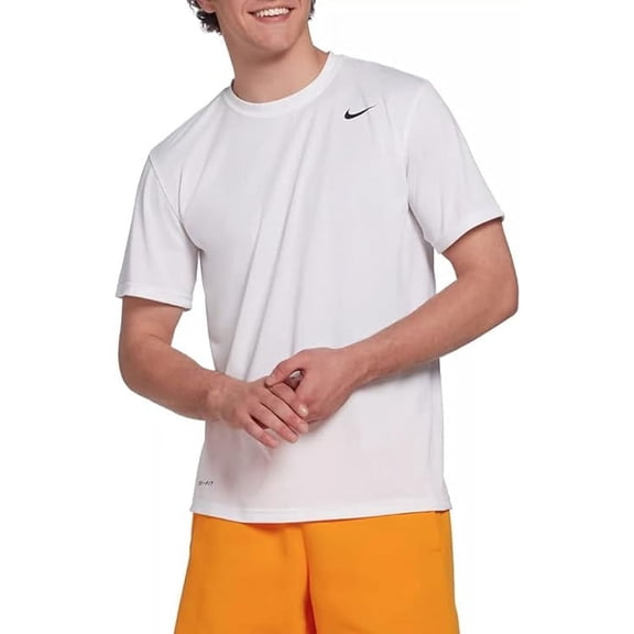 Nike Men's Legend Short Sleeve Tee, White, L