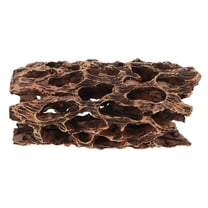 ULTNICE Aquarium Shrimp Breeding Cave Fish Tank Shrimp Shelter Brown Resin 1Set