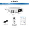 thumbnail image 3 of Proyector reacondicionado Epson Home Cinema 1080 3LCD 1080p 3400lm renovado, 3 of 9