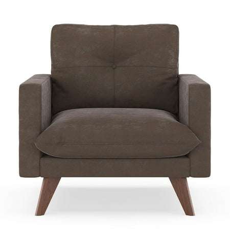 Mocha Suede Footwear - Channing Armchair Micro Suede - Mocha
