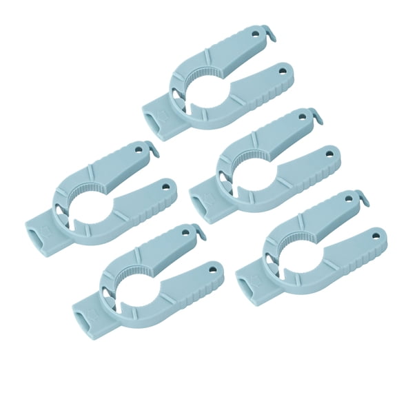 COOLHOOD Pack of 5 Bottle Caps Openers 3In1 Multipurpose Water Bottles and Can Opener for Senior and Arthritics Hands