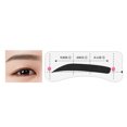 thumbnail image 1 of 1 Set Eyebrow Stencil Sticker Disposable Brow Shaper Drawing Guide Tools DIY Women Beginner Eyebrow Shaping Template, 1 of 8