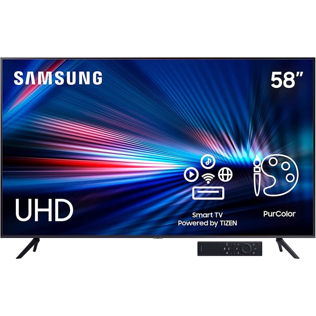 PANTALLA 58 PULGADAS SAMSUNG LED SMART TV 4K ULTRA HD UN-58AU7000 Samsung UN//-58AU7000