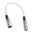 thumbnail image 1 of 30cm Câble Audio Micro 3 Broches XLR Mâle Micro Audio Rallonge Femelle pour Haut-Parleur, 1 of 9