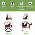 thumbnail image 6 of Salouo Vintage Buffalo Plaid Christmas Camper Pattern Small Dog Hoodie Sweatshirts Dog Clothes Coat Clothing Puppy Sweater Outfit Pullover Pet Winter Coat Sweater Outfit-XX-Large, 6 of 7