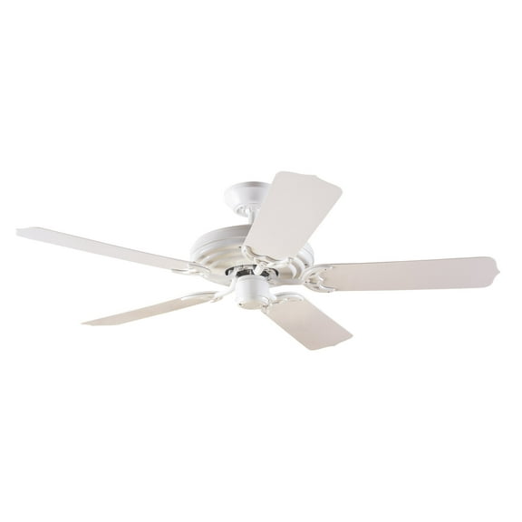 Hunter 23566 Sea Air 52-Inch 5 White Plastic Blades Ceiling Fan, White