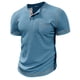 thumbnail image 1 of pstuiky Camisa de manga corta para hombre, Camiseta de manga corta para hombre, estilo informal, lisa, con cuello vuelto, botones y blusa camisas casuales para hombre xxl, 1 of 5