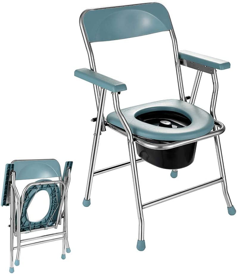 UMMH Wc Chair for The Elderly Toilet Seat Shower Chair Folding Toilet