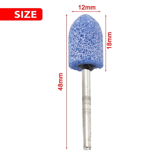1Pcs Polishing Head Wheel Head Abrasive Mounted for Rotary Power Tool 300cmm Shank