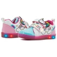 thumbnail image 2 of Tenis Luces Led Niña Bubble Gummers Onix Velcro 14-19 blanco 14, 2 of 6
