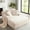 Beige, variant on QuzyAor 50" Oversized Corduroy Chaise Lounge Chair Indoor, Boneless Deep Seat Sleeper Chair with 3 Pillows, No Assembly for Living Room, Dark Gray