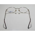 thumbnail image 5 of NEW MARCOLIN 7191 WOMENS/LADIES DESIGNER FULL-RIM SHINY GOLD SOPHISTICATED HIP MADE IN ITALY FRAME DEMO LENSES 52-18-140 EYEGLASSES/EYE GLASSES, 5 of 9