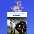 thumbnail image 3 of Pulsera Inteligente D18 con Pantalla Táctil HD de 1.44", Bluetooth 4.0, Resistente al Agua IP65, Monitoreo de Salud, Sueño, Ritmo Cardíaco y Presión Arterial, Carga USB, Compatible con Android/iOS,, 3 of 6