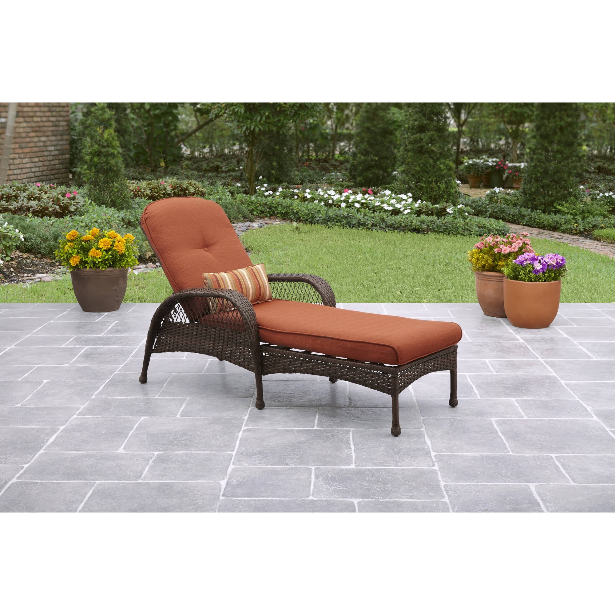 Better Homes And Gardens Azalea Ridge Outdoor Chaise Lounge