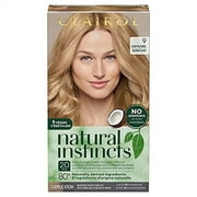 Clairol Natural Instincts Semi-Permanent Hair Dye, 9 Light Blonde Hair Color, 1 Count
