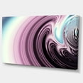 thumbnail image 2 of Unique Purple Fractal Art Pattern - Abstract Canvas Wall Art Print, 2 of 4