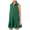 Green-B, variant on Solid Color Long Sleeve Turn Down Shirt Dress for Women with Ruffled Hem Long Sleeve Fall Dresses for Women