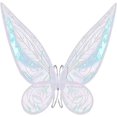 thumbnail image 1 of Ala de hada, disfraz de Halloween de hada y mariposa, alas de ángel, disfraz de Halloween, alas de ángel brillantes, recuerdo de fiesta, 1 of 5