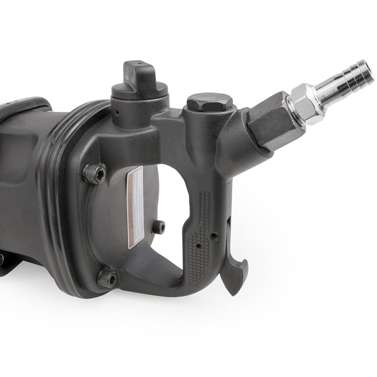Stark USA 1" 4000 ft-lbs. Industrial Air Impact Wrench, 1" Pneumatic Impact Gun, 8" Extended Anvil, With 38mm & 41mm Sockets