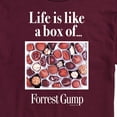 thumbnail image 3 of Forrest Gump - Life Is Like A Box Of Chocolates - Men's Short Sleeve Graphic T-Shirt, 3 of 5