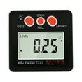 thumbnail image 4 of Precise Digital Inclinometer Protractor IP54 Waterproof Level Angle Finders Measurement Electronic Measuring Tool Home Work Green Light, 4 of 9