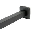 thumbnail image 4 of ALFI brand ABSA16S-BM Black Matte 16" Square Wall Shower Arm, 4 of 9
